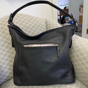 Sasha + Sofi  Black Hobo Purse